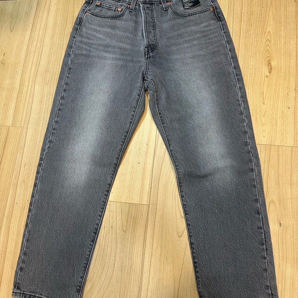 Women’s Levi’s Gray Straight Leg Jeans